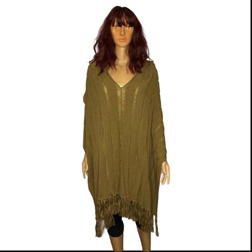 Peru Etnico Alpaca 100% Baby Alpaca Poncho Sweater